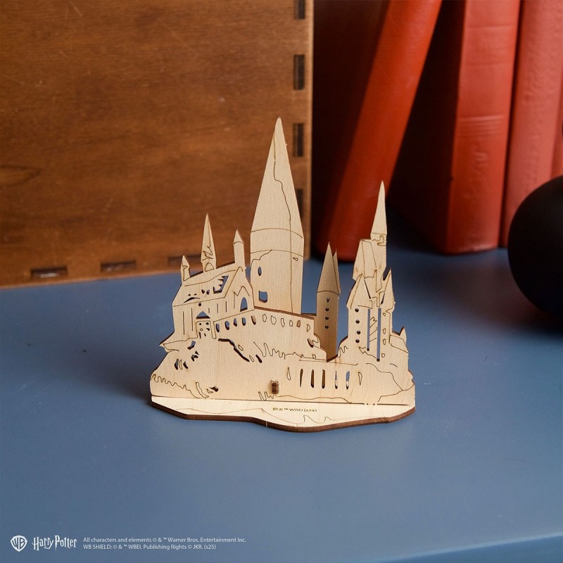 ugears harry potter coloring le chateau de poudlard 4pcs puzzle 3d mecanique en bois maquette bois puzzle 3d