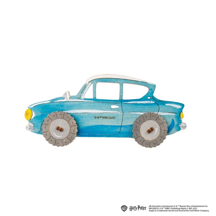 ugears harry potter coloring ford anglia 7pcs puzzle 3d mecanique en bois maquette bois puzzle 3d