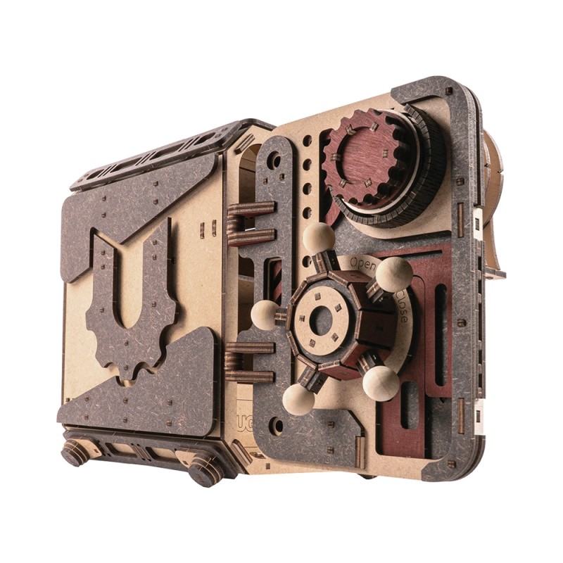 Cassaforte Safe Too 420Pz - Puzzle 3D Meccanico in Legno