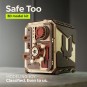 Coffre-Fort Safe Too 420Pcs - Puzzle 3D Mécanique en Bois