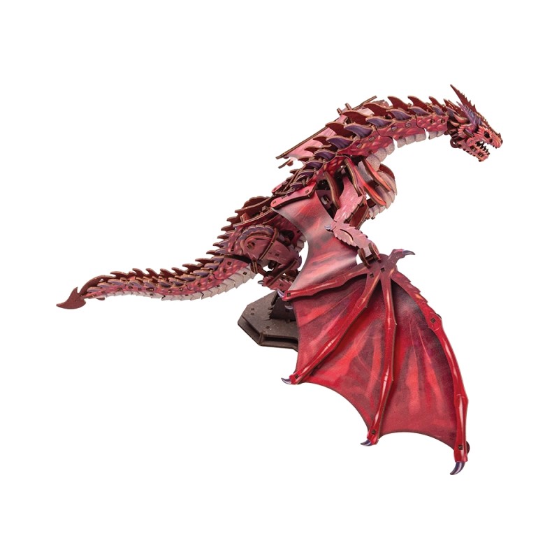 Dragon Firestorm 270Pcs - Puzzle 3D Mécanique en Bois