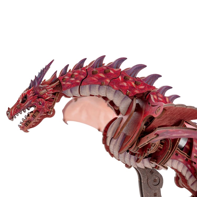 Dragon Firestorm 270Pcs - Puzzle 3D Mécanique en Bois