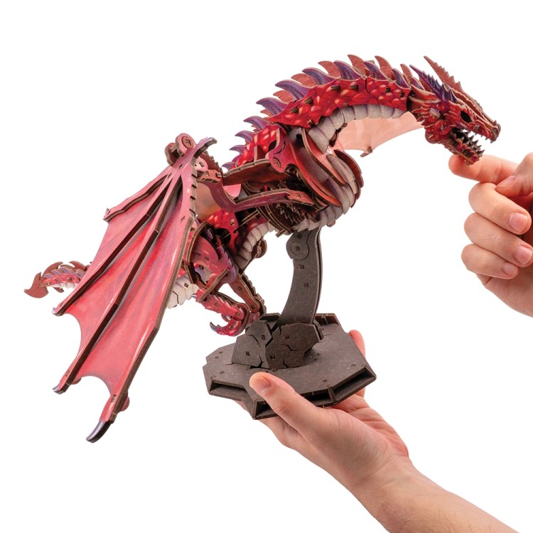 Drache Firestorm 270Teile - Mechanisches 3D-Holzpuzzle