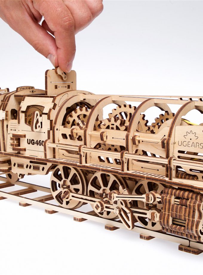 DAMPFLOKOMOTIVE MIT SCHLEPPTENDER