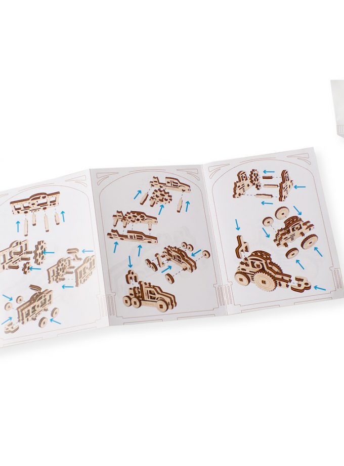 U-FIDGET VEHICULES X4