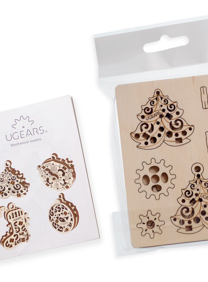 U-FIDGET HAPPY NEW GEARS X4