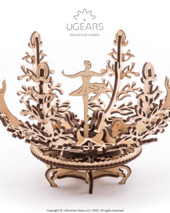 Ugears Mechanical Flower Model